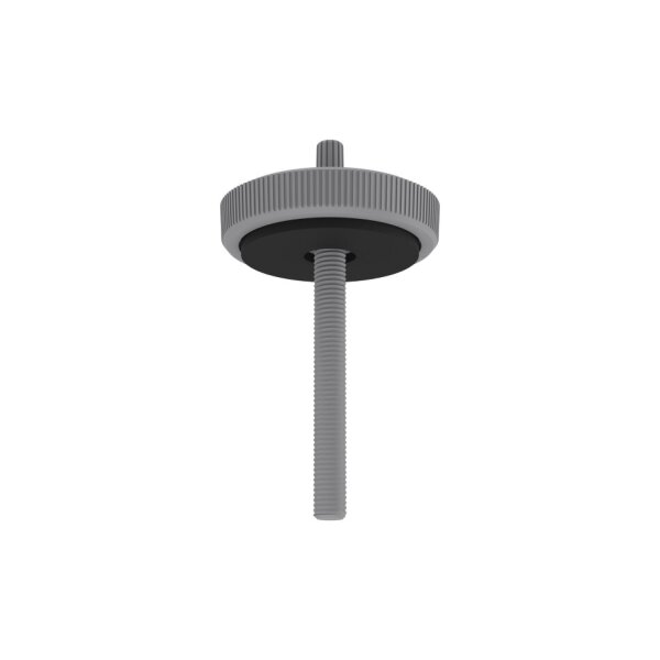 AXIS T91A13 THREADED CEIL MOUNT 10P "Deckenbefestigung für Domes, 1/4"" UNC, 80mm Gewindestange, Rändelmutter, 10 Stück"