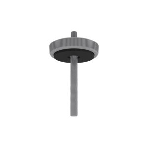 AXIS T91A13 THREADED CEIL MOUNT 10P "Deckenbefestigung für Domes, 1/4"" UNC, 80mm Gewindestange, Rändelmutter, 10 Stück"