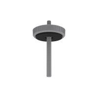 AXIS T91A13 THREADED CEIL MOUNT 10P "Deckenbefestigung für Domes, 1/4"" UNC, 80mm Gewindestange, Rändelmutter, 10 Stück"