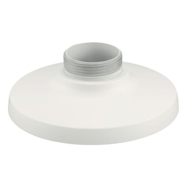 Hanwha Vision SBP-300HMW7 Flanschplatte für Hänge Montage für Hanwha Techwin Domes, Aluminium, weiß