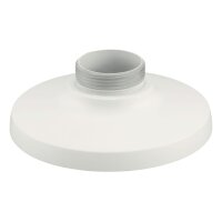 Hanwha Vision SBP-300HMW7 Flanschplatte für Hänge Montage für Hanwha Techwin Domes, Aluminium, weiß