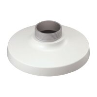 Hanwha Vision SBP-301HMW2 Flanschplatte, für Hänge Montage für Hanwha Techwin Domes, Aluminium, weiß