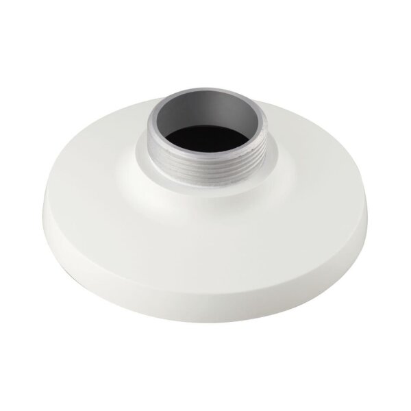 Hanwha Vision SBP-122HMW Flanschplatte, für Hänge Montage für Hanwha Techwin Domes, Aluminium, weiß
