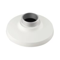 Hanwha Vision SBP-122HMW Flanschplatte, für Hänge Montage für Hanwha Techwin Domes, Aluminium, weiß