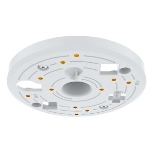 AXIS T91A33 LIGHT TRACK MNT 4P Montageplatte für Retail Lichtschienen Systeme, weiß, 4 Stück