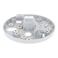AXIS T91A33 LIGHT TRACK MNT 4P Montageplatte für Retail Lichtschienen Systeme, weiß, 4 Stück
