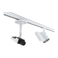 AXIS T91A33 LIGHT TRACK MNT 4P Montageplatte für Retail Lichtschienen Systeme, weiß, 4 Stück