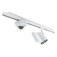 AXIS T91A33 LIGHT TRACK MNT 4P Montageplatte für Retail Lichtschienen Systeme, weiß, 4 Stück