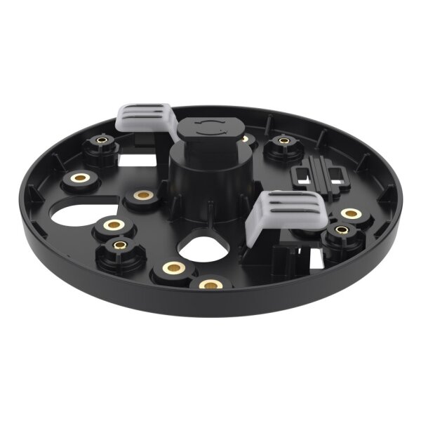 AXIS T91A33 LIGHT TRACK MNT BLK 4P Montageplatte für Retail Lichtschienen Systeme, schwarz, 4 Stück