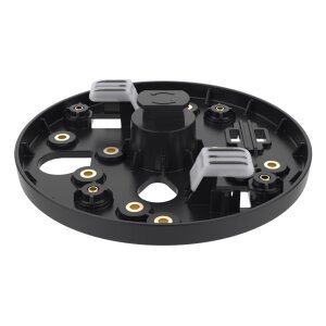 AXIS T91A33 LIGHT TRACK MNT BLK 4P Montageplatte für Retail Lichtschienen Systeme, schwarz, 4 Stück