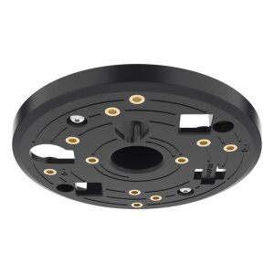 AXIS T91A33 LIGHT TRACK MNT BLK 4P Montageplatte für Retail Lichtschienen Systeme, schwarz, 4 Stück