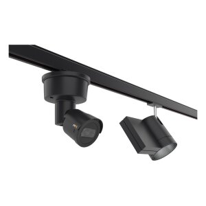 AXIS T91A33 LIGHT TRACK MNT BLK 4P Montageplatte für Retail Lichtschienen Systeme, schwarz, 4 Stück