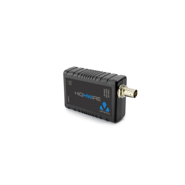 Veracity VHW-HW HIGHWIRE, Ethernet over coax device, Plug&Play, Desktop- oder Wandmontage