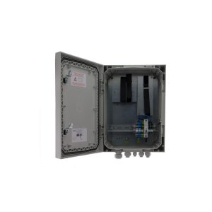 Solvido SOL-IQbox-budget-B/Hz Kamera Anschlusskasten für Videoüberwachung inkl. Heizung, 400x300x210mm