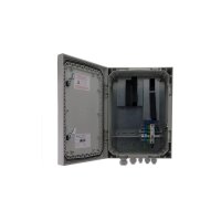 Solvido SOL-IQbox-budget-B/Hz Kamera Anschlusskasten für Videoüberwachung inkl. Heizung, 400x300x210mm
