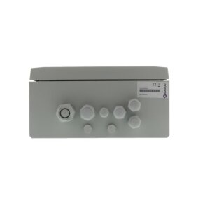 Solvido SOL-IQbox-eco-B/Hz Kamera Anschlusskasten für Videoüberwachung mit Steckdose, FI/LS und Heizung, 400x300x210mm