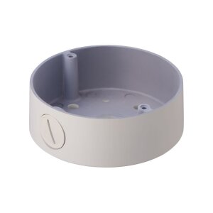 Hanwha Vision SBV-116B Anschlussbox, für Hanwha Techwin Dome Kameras, Aluminium, elfenbein