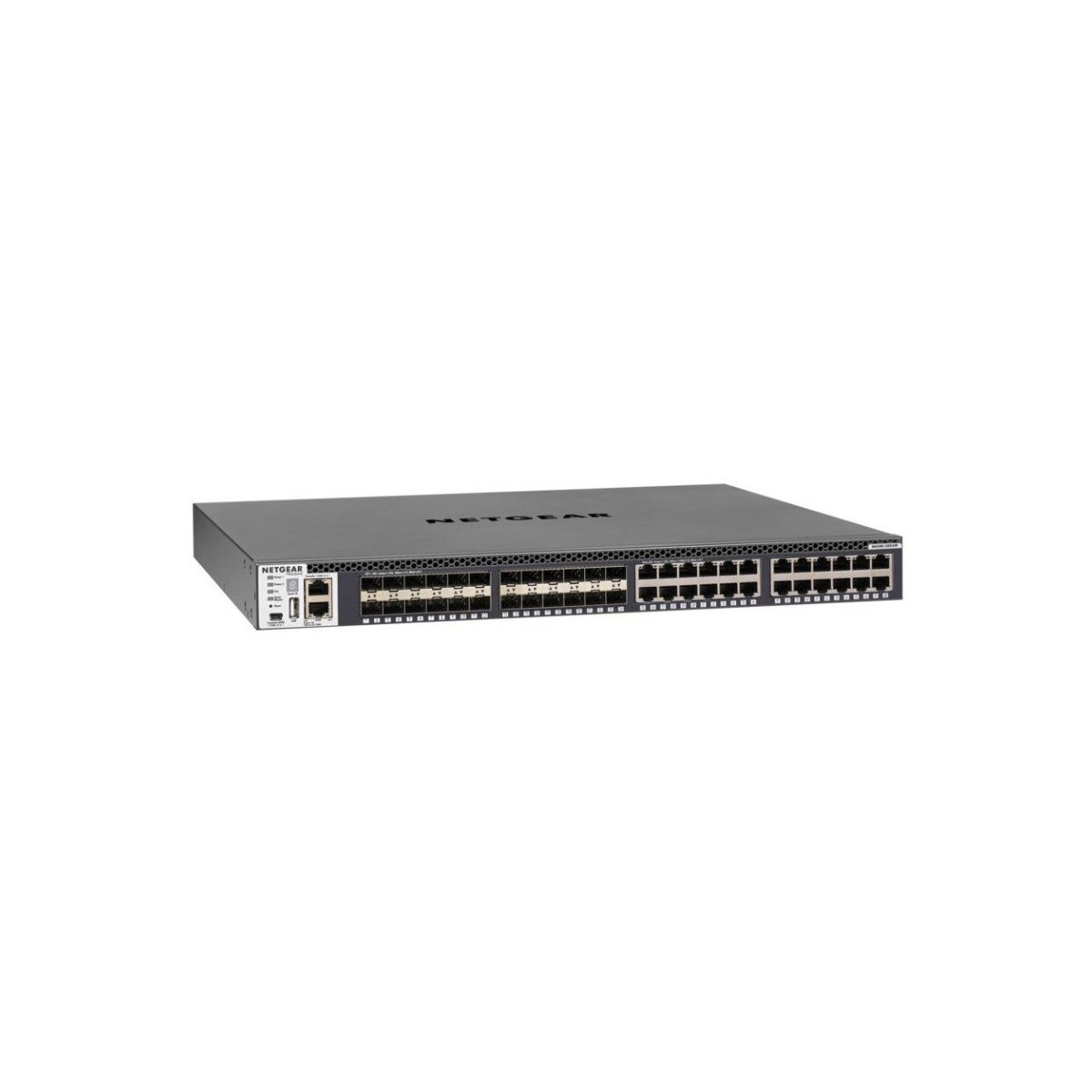 Netgear M4300-24X24F Gigabit Switch, 24x RJ45 PoE+, 24x RJ45