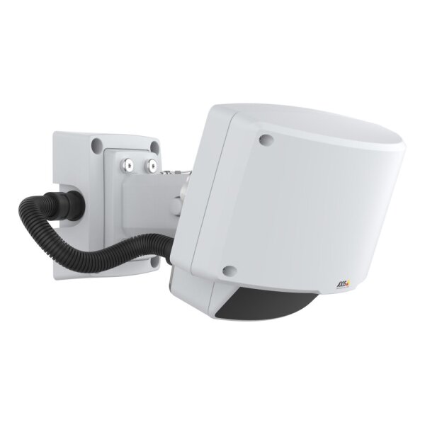AXIS T91R61 WALL MOUNT Wandarm, neigbar, für AXIS D2110-VE, inkl. Anschlussdose und Kabelschlauch, weiß
