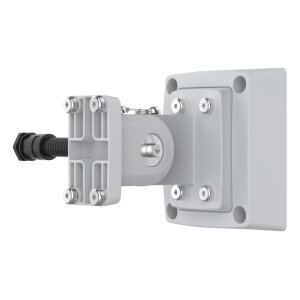 AXIS T91R61 WALL MOUNT Wandarm, neigbar, für AXIS D2110-VE, inkl. Anschlussdose und Kabelschlauch, weiß