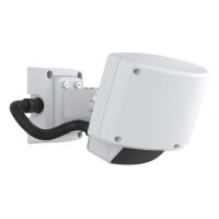 AXIS T91R61 WALL MOUNT Wandarm, neigbar, für AXIS D2110-VE, inkl. Anschlussdose und Kabelschlauch, weiß