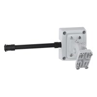 AXIS T91R61 WALL MOUNT Wandarm, neigbar, für AXIS D2110-VE, inkl. Anschlussdose und Kabelschlauch, weiß