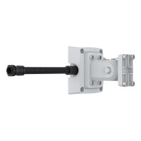 AXIS T91R61 WALL MOUNT Wandarm, neigbar, für AXIS D2110-VE, inkl. Anschlussdose und Kabelschlauch, weiß