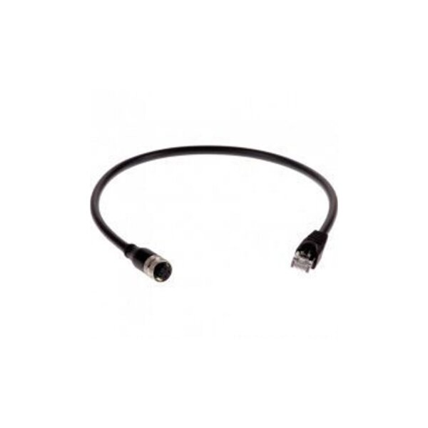 AXIS M12(F)-RJ45(M) CABLE 0.5M (1.6FT) Kabel, CAT5e, M12 (Female, D-Code) auf RJ-45 (Male), 0,5m