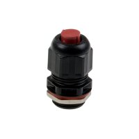 AXIS EX E CABLE GLAND M20 NON-ARMORED Kabelverschraubung, Ex eb, für nicht armierte Kabel, M20, 7-13mm, Polyamid, schwarz