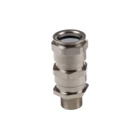 AXIS EX D CABLE GLAND M20 ARMORED Kabelverschraubung, Ex db/eb, für armierte Kabel, M20, 13,5-21mm, Messing vernickelt