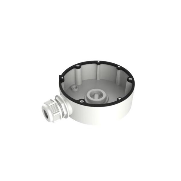Hikvision DS-1280ZJ-DM18 Anschlussbox, Aluminium, weiß, 111mm, für Hikvision Domes