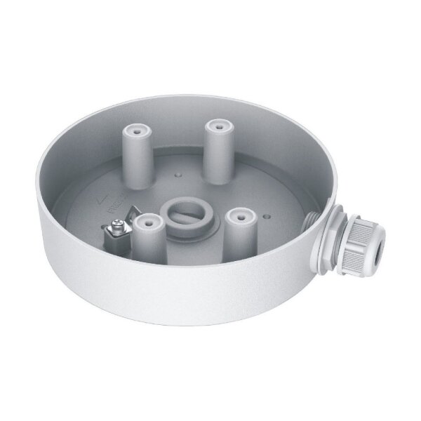Hikvision DS-1280ZJ-SD11 Anschlussbox, Aluminium, weiß, 158x40mm, für Hikvision PTZ Dome