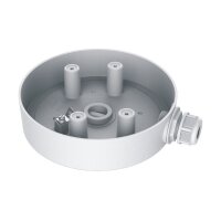 Hikvision DS-1280ZJ-SD11 Anschlussbox, Aluminium, weiß, 158x40mm, für Hikvision PTZ Dome