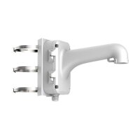 Hikvision DS-1604ZJ-Pole Masthalterung, Aluminium, weiß, 355,5x261,8x170,7mm, für Hikvision PTZ Domes