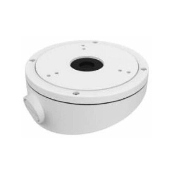 Hikvision DS-1281ZJ-S Anschlussbox, Aluminium, geneigt, weiß, 137x55mm, für Hikvision Domes