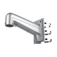 Hikvision DS-1602ZJ-Pole-P Halterung, Mastmontage, grau, Aluminium, 117x194x310mm, für Hikvision Domes