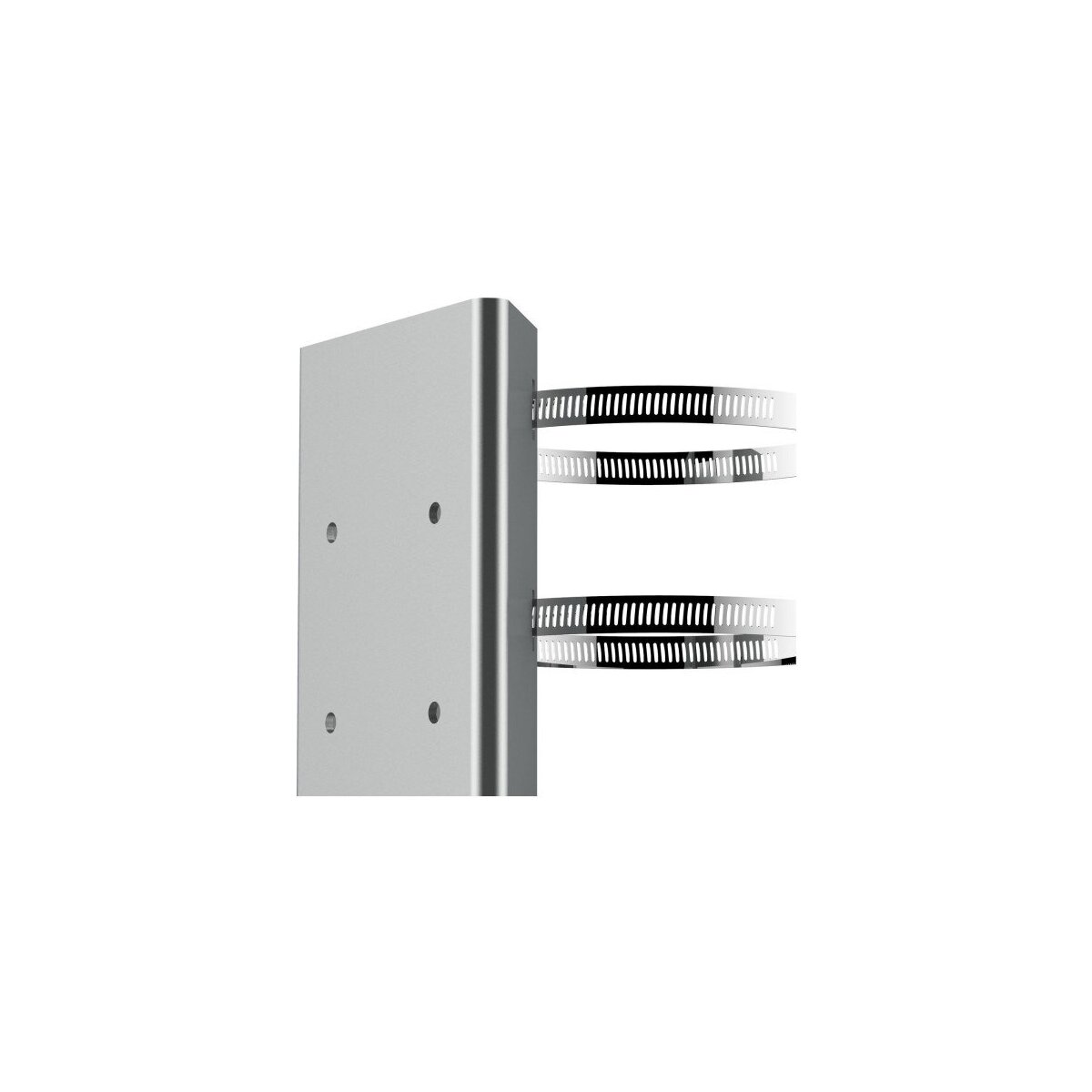 Hikvision DS-1673ZJ-P Masthalterung, Stahl, 67-127mm, f&uuml