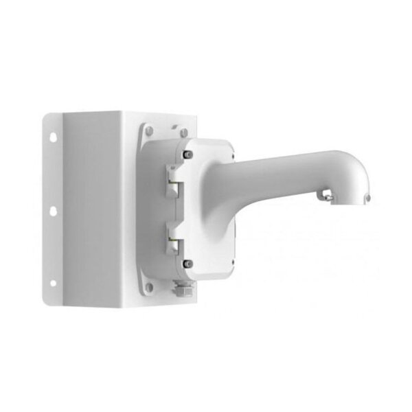Hikvision DS-1604ZJ-BOX-Corner Halterung, Eckmontage, Aluminium, Stahl, weiß, für Hikvision Domes