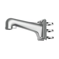Hikvision DS-1603ZJ-Pole-P Masthalterung, für hängende Montage, 410,6x194x126,1mm, silbergrau, für Hikvision Dome