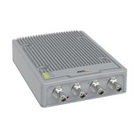 AXIS P7304 VIDEO ENCODER Video Netzwerk Server, 4 Eingänge, H.265, RS-485, 1920x1080, Audio, microSD, PoE