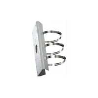 Hikvision DS-1275ZJ-S-SUS Adapter, Mastmontage, Stahl, weiß, 67-127mm für Hikvision Kameras