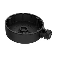 Hikvision DS-1280ZJ-DM46(BLACK) Anschlussbox, für Hikvision Domes, Durchmesser 120mm, schwarz