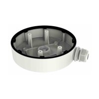 Hikvision DS-1280ZJ-DM55 Anschlussbox, Aluminium, weiß, 155x36mm, für Hikvision Domes