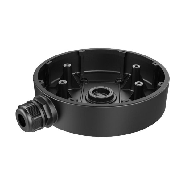 Hikvision DS-1280ZJ-DM55(BLACK) Anschlussbox, für Hikvision schwarz,155x36mm, für Hikvision Domes