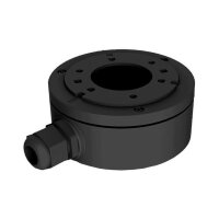 Hikvision DS-1280ZJ-XS(Black) Anschlussbox, Aluminium, schwarz, für Hikvision Kameras