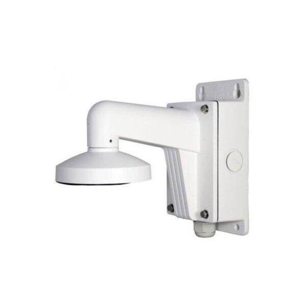 Hikvision DS-1473ZJ-155B Halterung, Wandmontage, Anschlussbox, Aluminium, weiß, für Hikvision Domes
