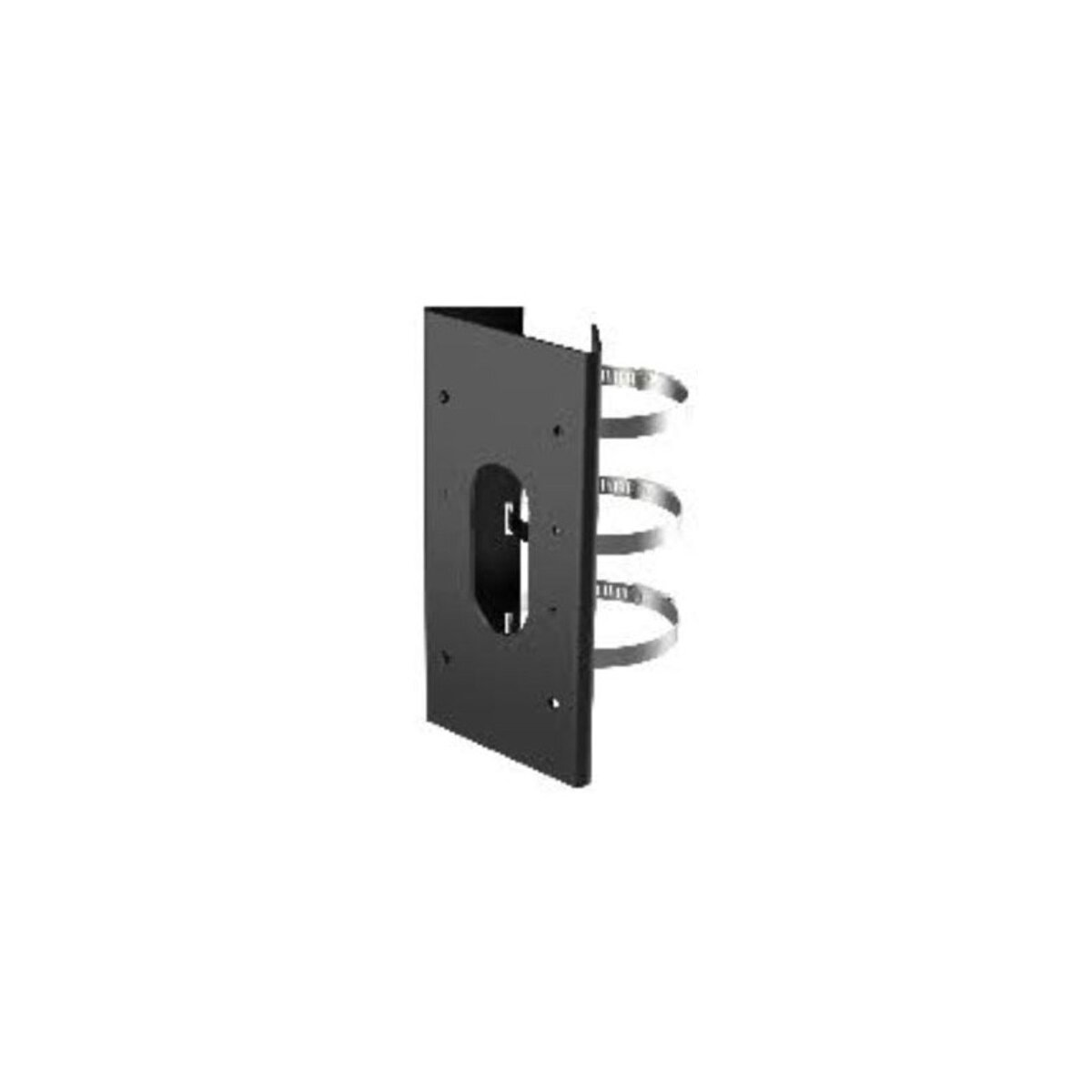 Hikvision DS-1475ZJ-SUS(BLACK) Mastmontage Adapter, Edelstah