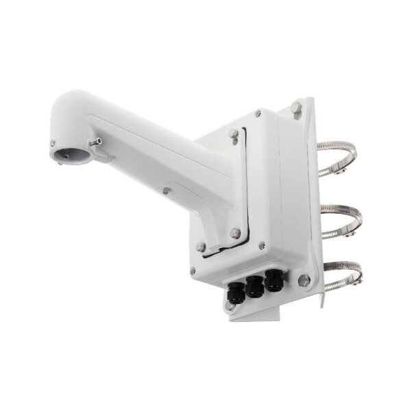 Hikvision DS-1602ZJ-BOX-POLE Mastmontage, Anschlussbox, für Hikvision Domes, weiß, 209,7x314x600,8mm