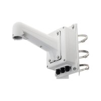 Hikvision DS-1602ZJ-BOX-POLE Mastmontage, Anschlussbox, für Hikvision Domes, weiß, 209,7x314x600,8mm