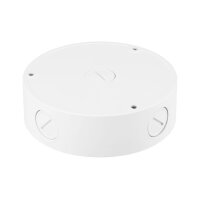 Hanwha Vision SBV-136BW Anschlussbox, für Hanwha Techwin Fixdome-Kameras, Weiß, Aluminium, Innen
